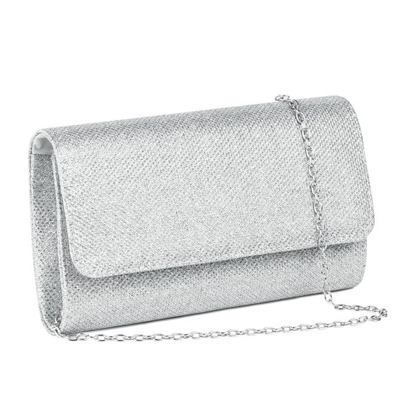 Evening Bag Clutch Purses, Glitter Evening Bag Sparkling Envelope ^-^ - Picture 1 of 9